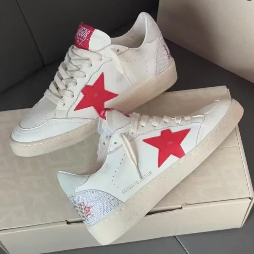 Golden Goose Star-Patch Sneakers White - Picture 2 of 7